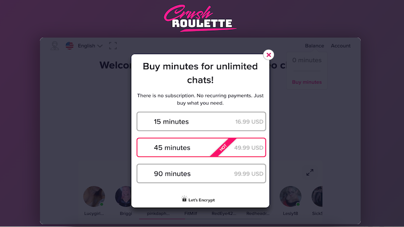 crushroulette payment