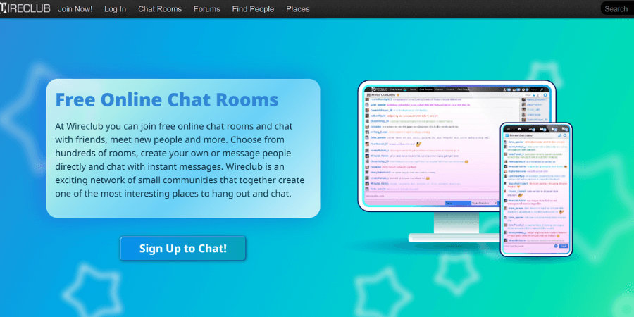 features of wireclub