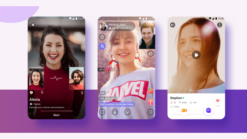 LivU is a global video chat platform for instant one-on-one matching with users worldwide.